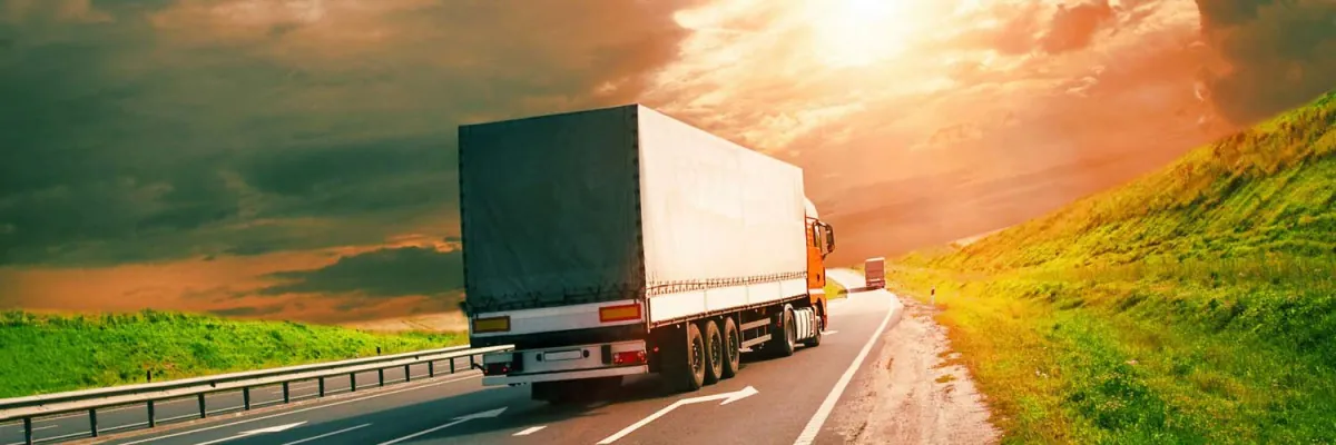 Freight trucks serving Saudi Arabia